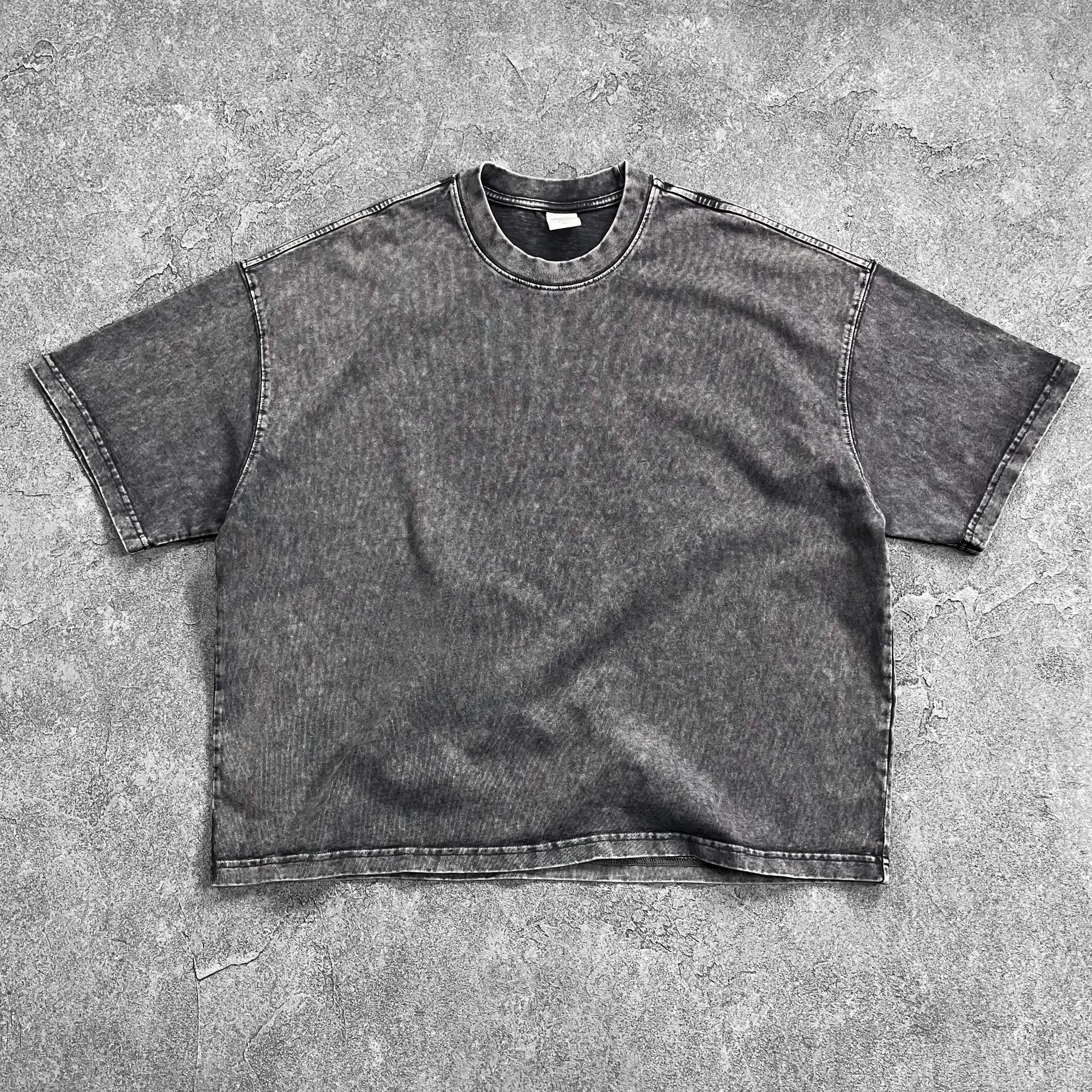 Acid Wash Boxy Fit T-Shirt