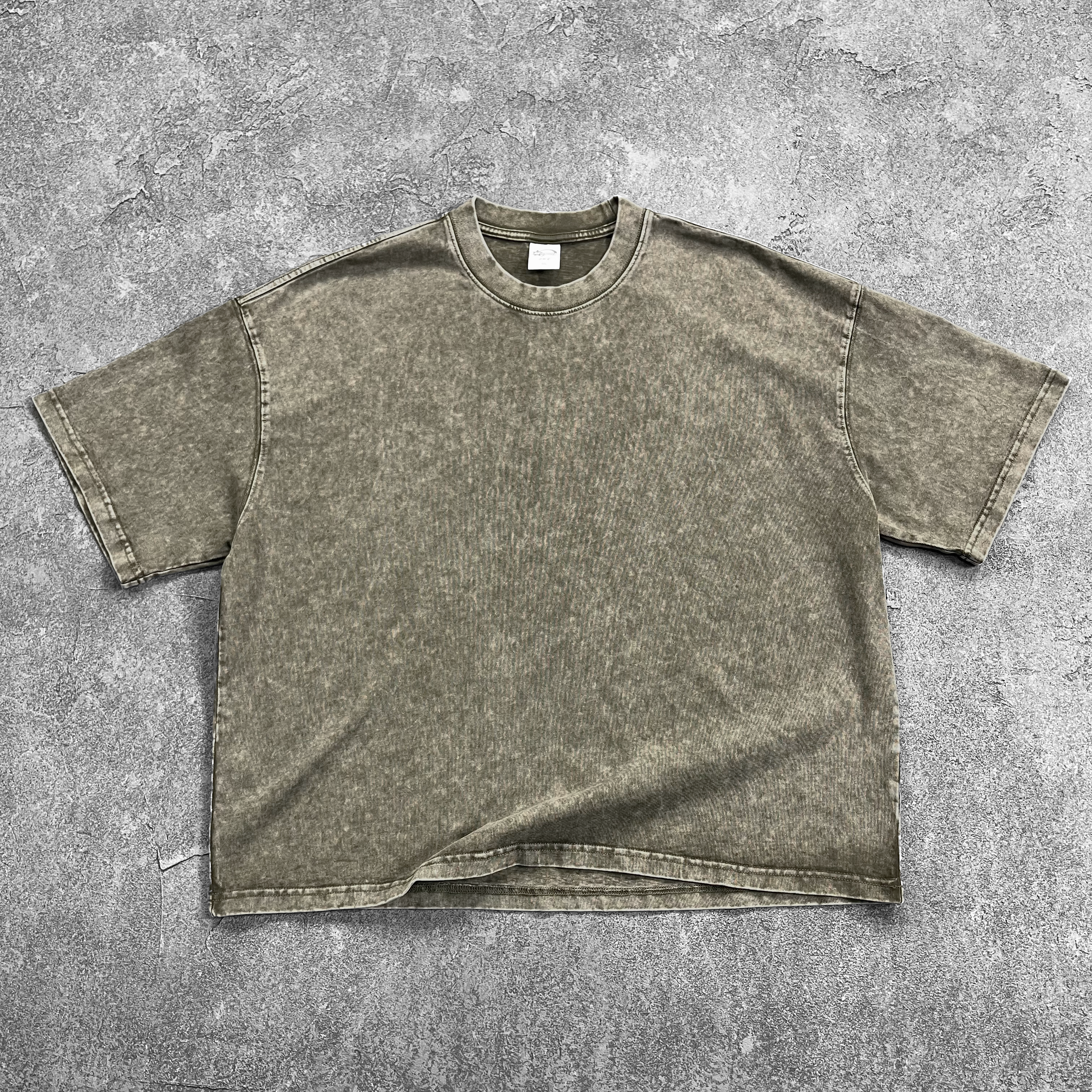 Acid Wash Boxy Fit T-Shirt