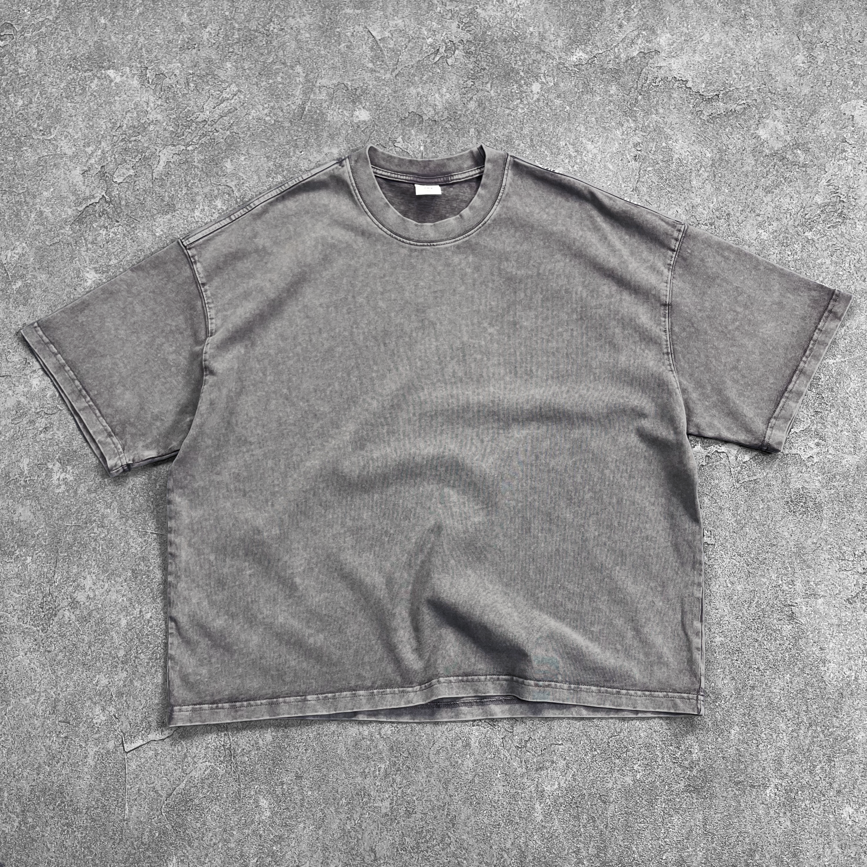 Acid Wash Boxy Fit T-Shirt